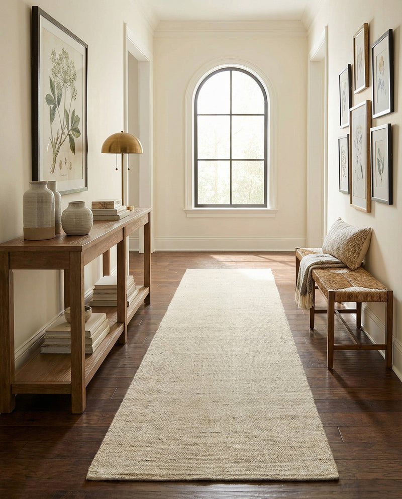 Berkshire Estate Collection Area Rug - Windsor (Vanilla Bean) Runner Vanilla Bean  lifestyle 46