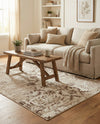 Andes Summit Collection Area Rug -  Huascarán Rectangle Chocolate Brown  lifestyle 3