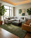 Bloomsbury Elegance Collection Area Rug -  Kensington (Green) Rectangle Green  lifestyle 20