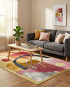 Urban Terrace Collection Area Rug -  Skyline Rectangle Multi  lifestyle 7