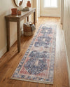Bazaar Chic Collection Area Rug -  Rabat Runner Navy Blue  lifestyle 54