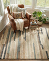 Benares Handwoven Jute Collection Area Rug -  Varanasi Rectangle Beige  lifestyle 8