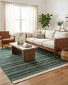 Marina Collection Area Rug - Marina Rectangle Hunter Green  lifestyle 50
