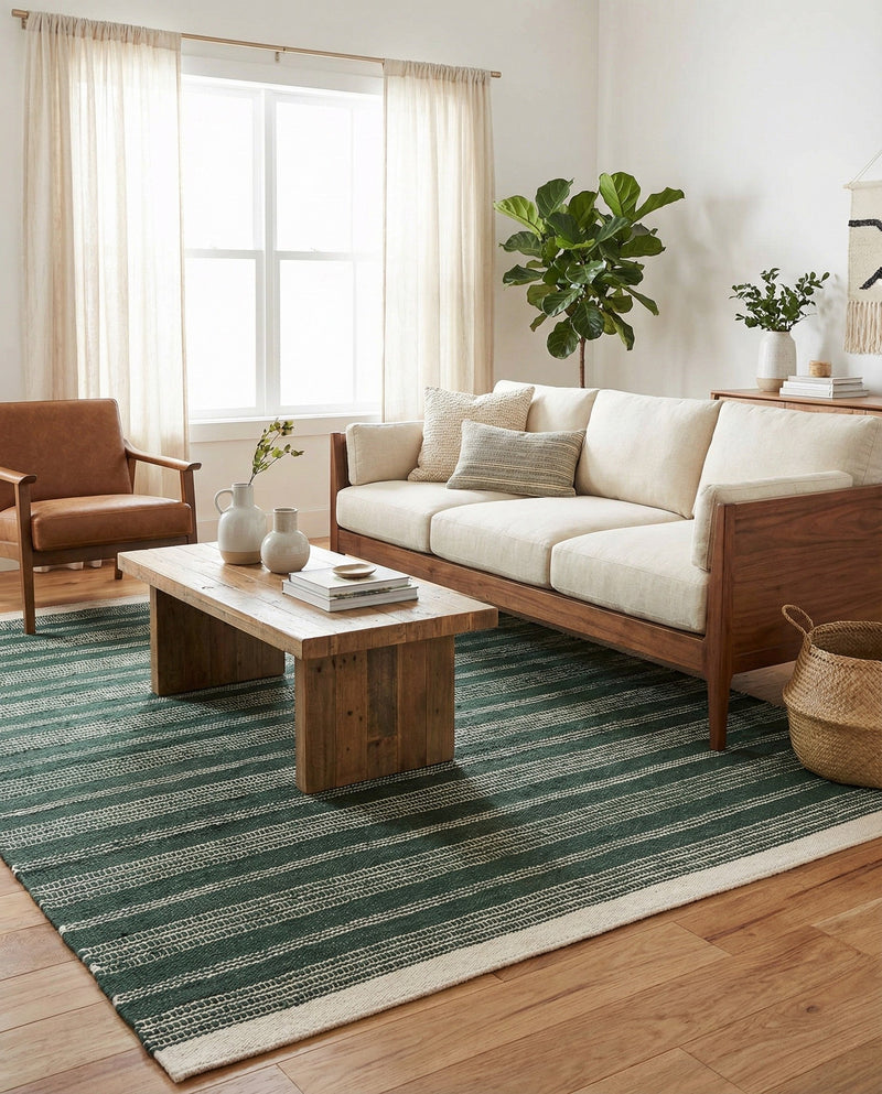 Marina Collection Area Rug - Marina Rectangle Hunter Green  lifestyle 50