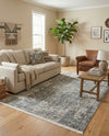 Caribbean Breeze Collection Area Rug -  Utila Rectangle Fume Gray  lifestyle 16