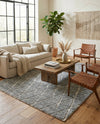 Sahara Berber Wool Collection Area Rug - Marrakesh Rectangle Silver Gray  lifestyle 18