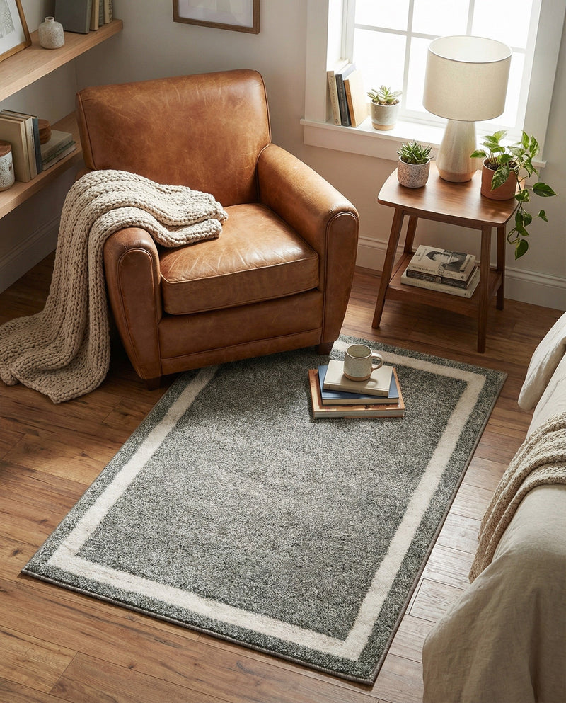Studio Haven Collection Area Rug -  Alcove (Gray) Rectangle Gray  lifestyle 11