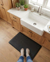 Cozy Mat Collection Area Rug -  Arcadia Rectangle Black  lifestyle 24