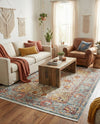 Caribbean Breeze Collection Area Rug -  Xcalak Rectangle Light Blue  lifestyle 7