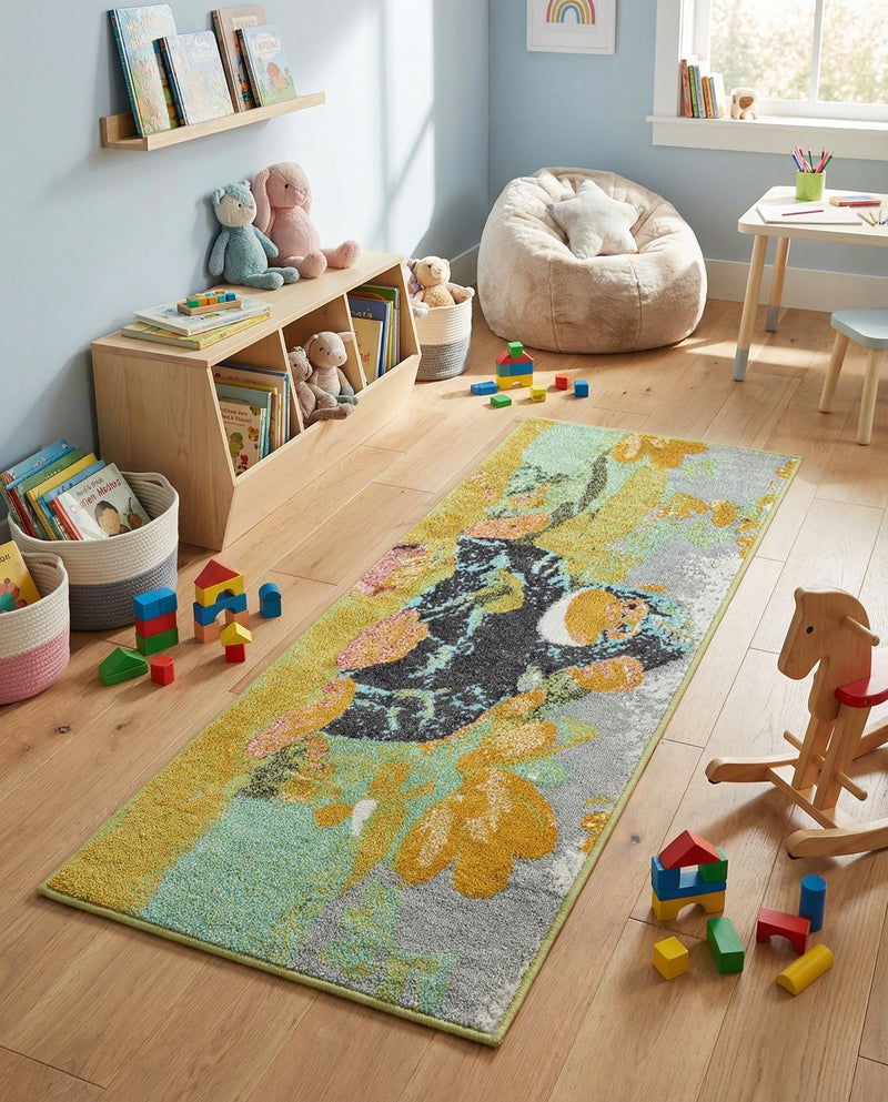 Wonder Tykes Collection Area Rug -  Dynamo Runner Multi  lifestyle 44