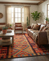 Safari Escape Rugs Collection Area Rug -  Kalahari Rectangle Multi  lifestyle 16