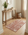 Desert Nomad Terrace Collection Area Rug - Sahara (Rust Red) Rectangle Rust Red  lifestyle 24