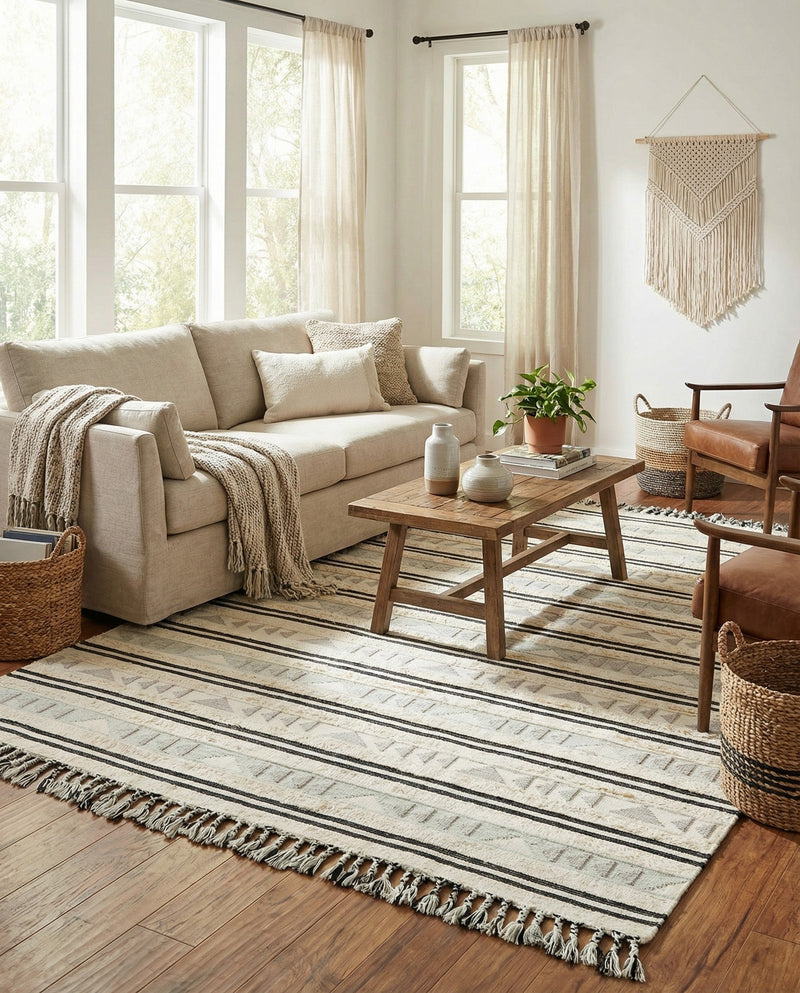 Sonoran Collection Area Rug - Montezuma Rectangle Aquamarine  lifestyle 13