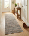 Seaside Stripes Collection Area Rug -  Boardwalk (Natural) Runner Natural  lifestyle 40