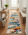 Outdoor Marrakesh Collection Area Rug -  Meknes Runner Multi  lifestyle 74