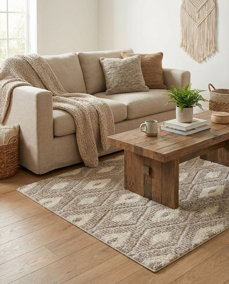 Sienna Collection Area Rug - Umbria Rectangle Smokey Taupe  lifestyle 61