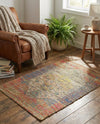 Savannah Threads Collection Area Rug - Sahara Rectangle Multi  lifestyle 30
