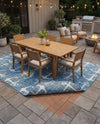 All-Weather Floor Shield Collection Rug Pad - Terracotta Rectangle Brown  lifestyle 8