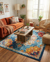 Beverly Grove Collection Area Rug - Melrose (Multi) Square Multi  lifestyle 62