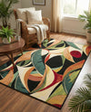 Seaside Blooms Collection Area Rug -  Tivoli Rectangle Multi  lifestyle 28