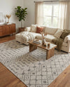 Geo Garden Lattice Collection Area Rug -  Andalusia Rectangle Ivory  lifestyle 52
