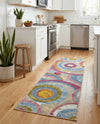 Urban Terrace Collection Area Rug -  Plaza Runner Multi  lifestyle 47
