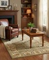 Jaipur Elegance Collection Area Rug -  Lal Rectangle Green  lifestyle 26