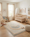 Wonder Tykes Collection Area Rug -  Frolicfield Rectangle Multi  lifestyle 6