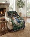 Fleece Haven Collection Area Rug -  Vicksburg Rectangle Green  lifestyle 3