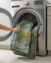 Chromatic Oasis Collection Area Rug -  Tropic Rectangle Blue Green  lifestyle 19