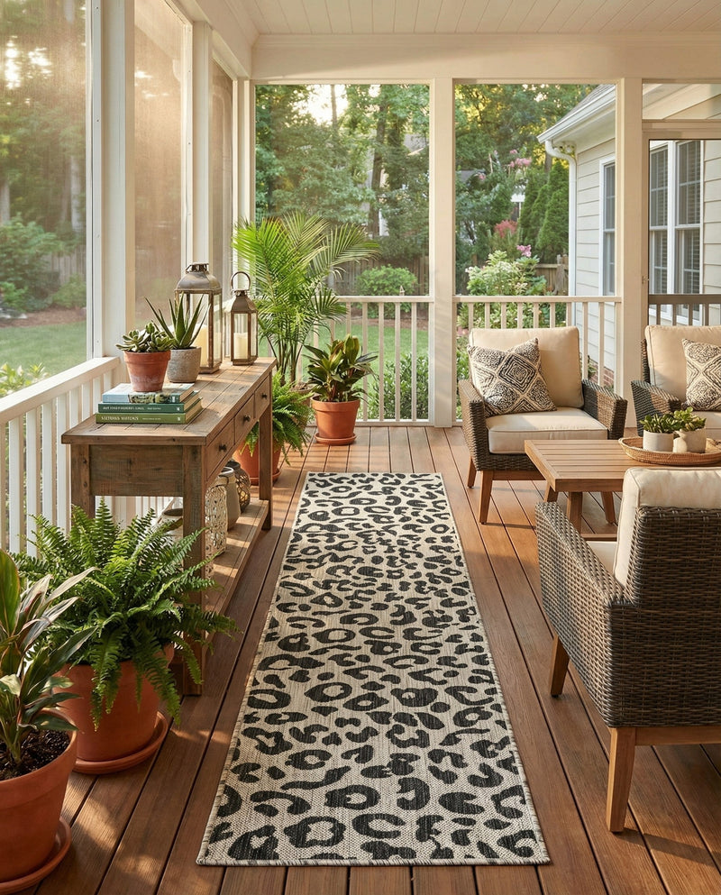 Savannah Escape Collection Area Rug -  Amazon (Light Gray) Runner Light Gray  lifestyle 66