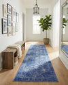 Heritage Elegance Collection Area Rug -  Windsor (Navy Blue) Runner Navy Blue  lifestyle 33