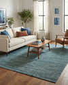 Bloomsbury Elegance Collection Area Rug -  Kensington (Blue) Rectangle Blue  lifestyle 16