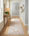 Parisian Elegance Collection Area Rug - Versailles (Rose Pink) Runner Rose Pink  lifestyle 79