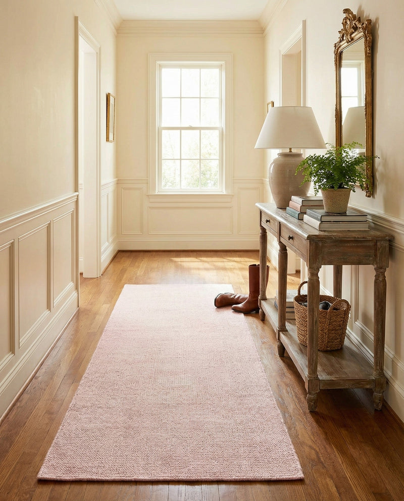 Berkshire Estate Collection Area Rug - Windsor (English Rose) Runner English Rose  lifestyle 44