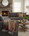 Fleece Haven Collection Area Rug -  Zion Square Multi  lifestyle 3