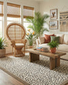 Savannah Sojourn Collection Area Rug - Serengeti Rectangle Brown  lifestyle 20