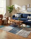 Colorburst Oasis Collection Area Rug - Palette Rectangle Multi  lifestyle 8