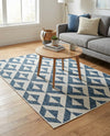 Urban Oasis Rugs Collection Area Rug -  Highrise (Blue) Rectangle Blue  lifestyle 16