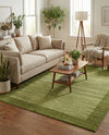Studio Haven Collection Area Rug -  Conservatory (Light Green) Rectangle Light Green  lifestyle 18