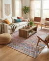 Woven Udaipur Collection Area Rug - Howrah Rectangle Multi  lifestyle 10