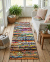 Woven Udaipur Collection Area Rug - Jaipur Runner Multi  lifestyle 32