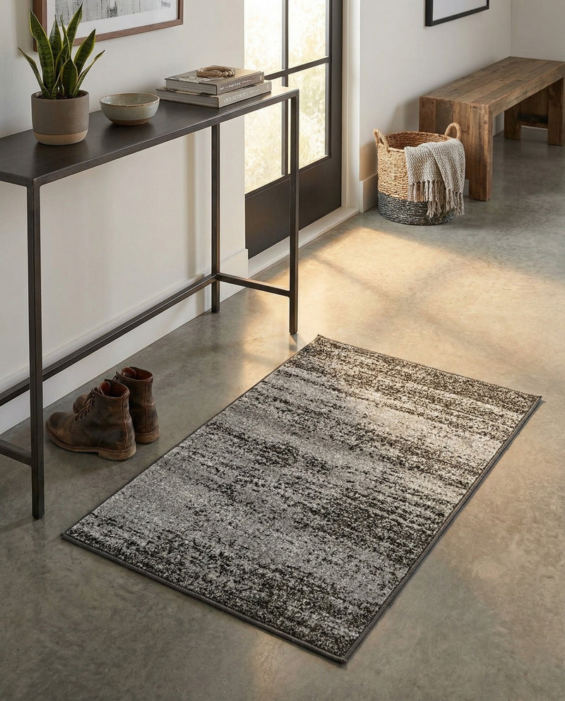 Studio Haven Collection Area Rug -  Gallery (Dark Gray) Rectangle Dark Gray  lifestyle 28