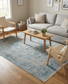 Coastal Haven Collection Area Rug -  Marina Rectangle Blue  lifestyle 11