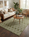 Urban Oasis Rugs Collection Area Rug -  Boulevard (Green) Rectangle Green  lifestyle 10