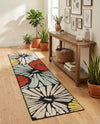 Outdoor Marrakesh Collection Area Rug -  Tetouan Runner Multi  lifestyle 78