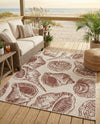 Seaside Haven Rugs Collection Area Rug -  Lighthouse (Ivory Rust Red) Rectangle Ivory Rust Red  lifestyle 16