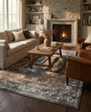 Copenhagen Comfort Collection Area Rug -  Roskilde Rectangle Charcoal  lifestyle 21