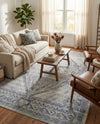 Coastal Manor Collection Area Rug -  Seagrove Rectangle Dark Blue  lifestyle 19