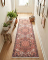 Bazaar Chic Collection Area Rug -  Essaouira Runner Rust Red  lifestyle 51